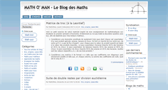 Desktop Screenshot of mathoman.com
